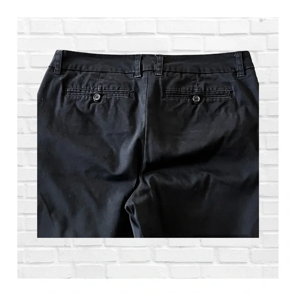 Merona Ultimate Black Chino Style Dress Pants Women’s Size 12 - Picture 4 of 7